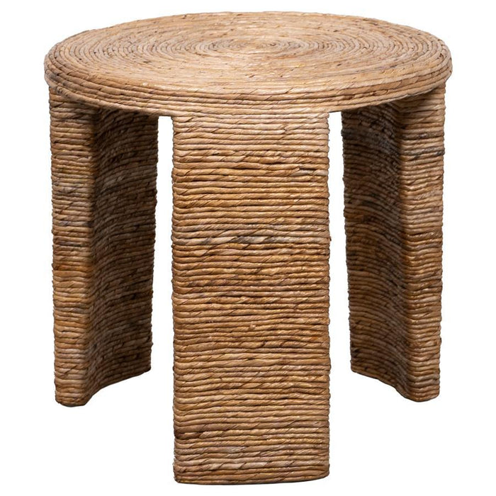 Artina - Woven Rattan Round Table