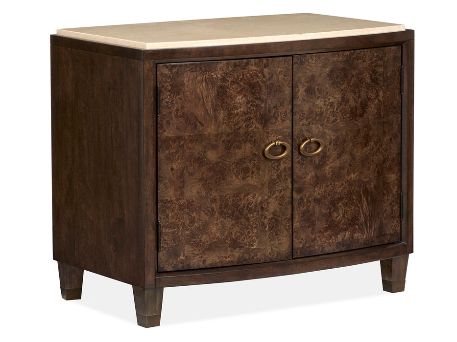 Rowan - Door Nightstand - Espresso