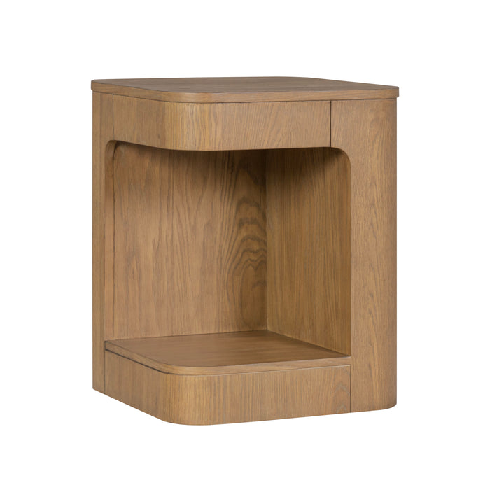 Normandy - Chairside Table - Light Brown