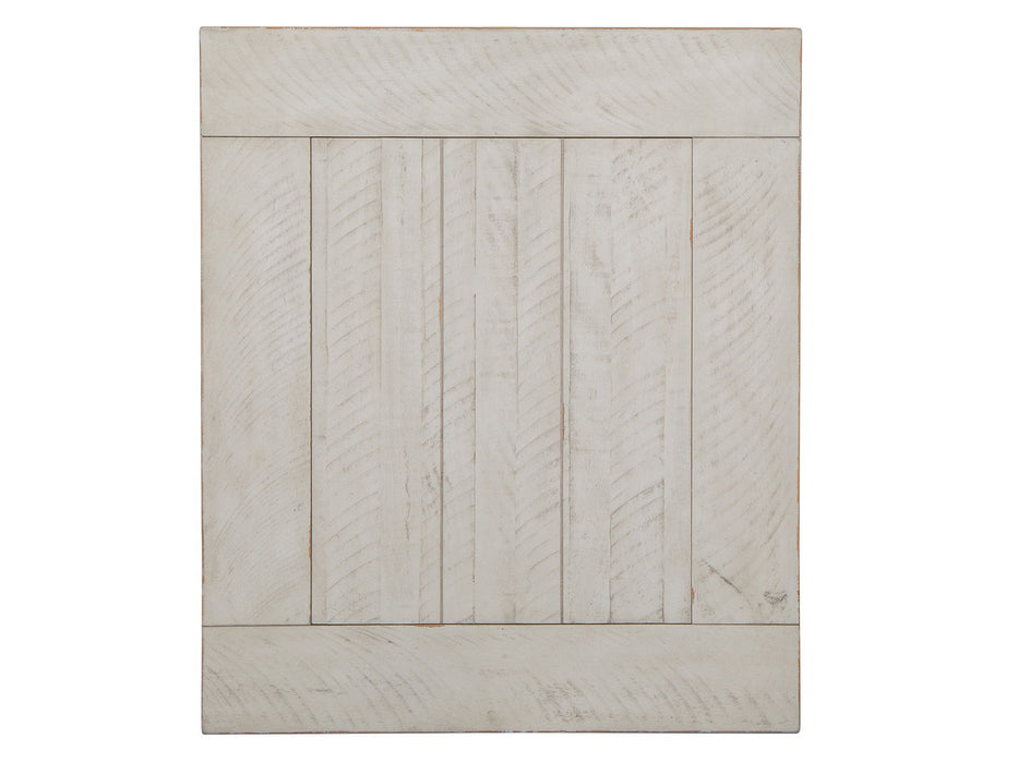 Bronwyn - Rectangular End Table - Alabaster