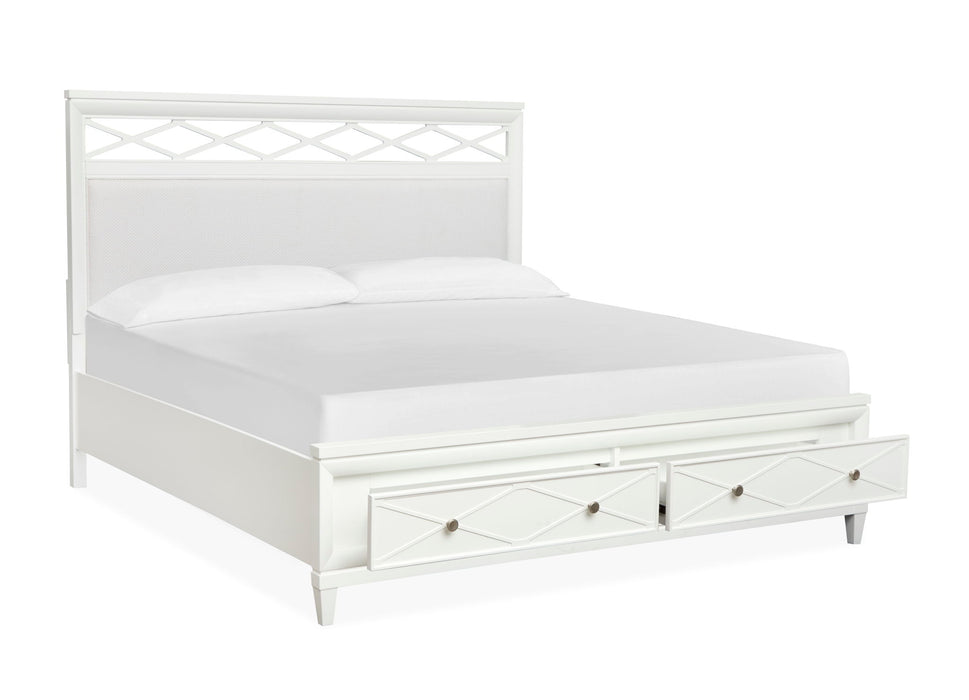 Springhouse - Upholstered Panel Storage Bed