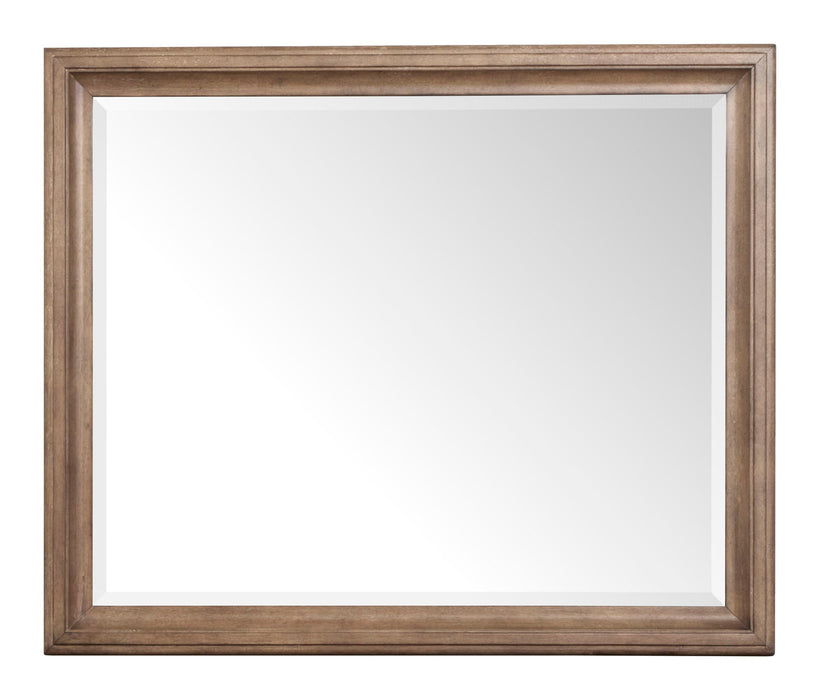 Adler Court - Landscape Mirror - Florentine Walnut