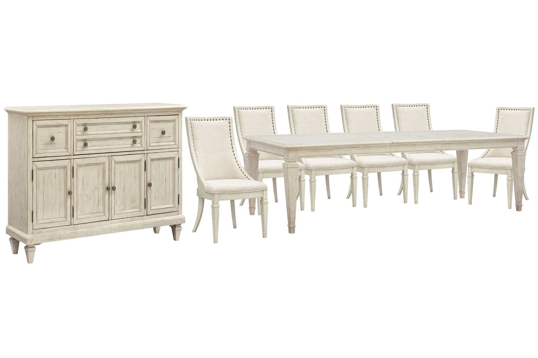 Newport - 8 Piece Extendable Rectangular Dining Table Set