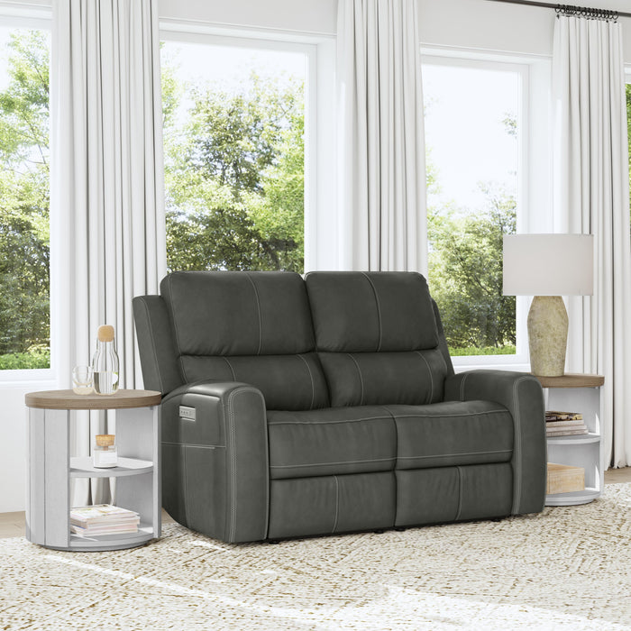 Linden - Power Reclining Loveseat With Power Headrests & Lumbar