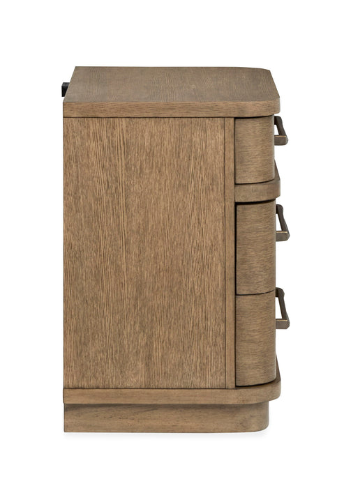 Thorne - Drawer Nightstand - Amber Brown