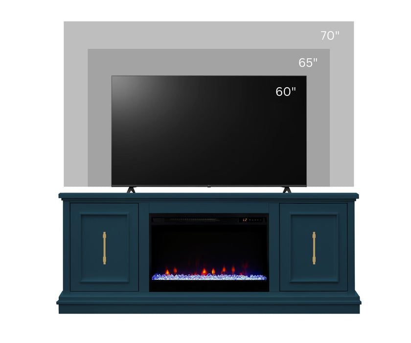Jordan - Fireplace TV Stand