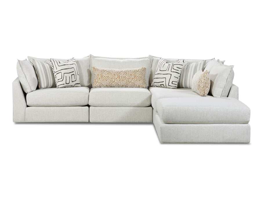 7004 4-Piece Sectional in Durango Pewter
