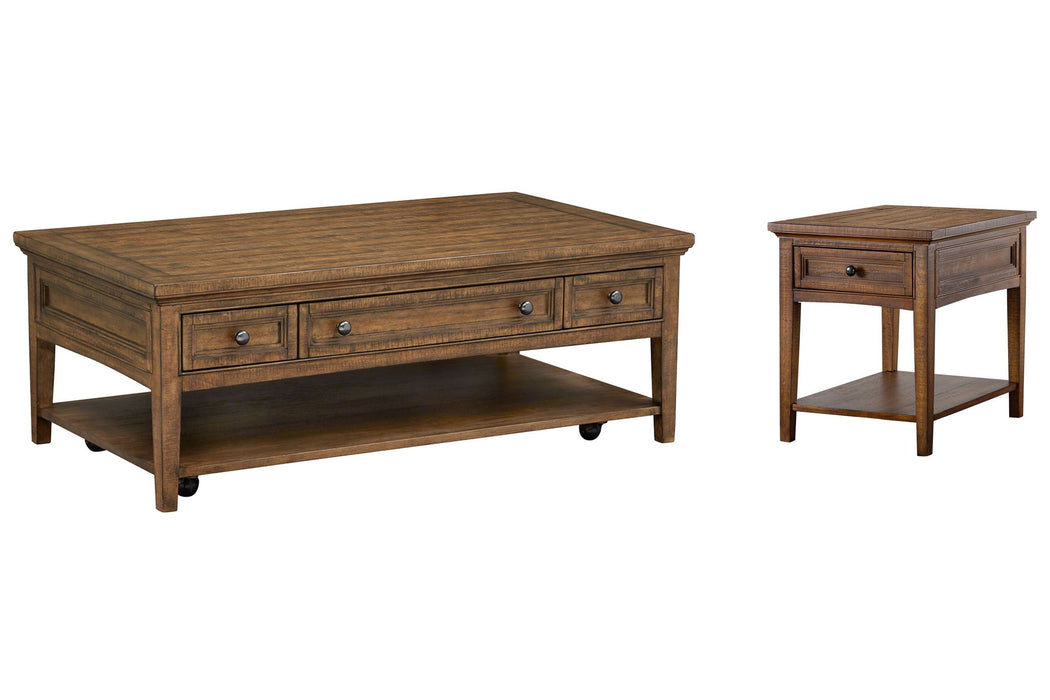 Bay Creek - Rectangular Cocktail Table Set