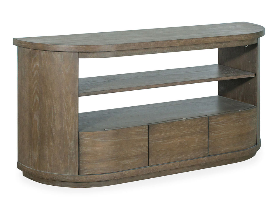 Bosley - Demilune Sofa Table - Porpoise
