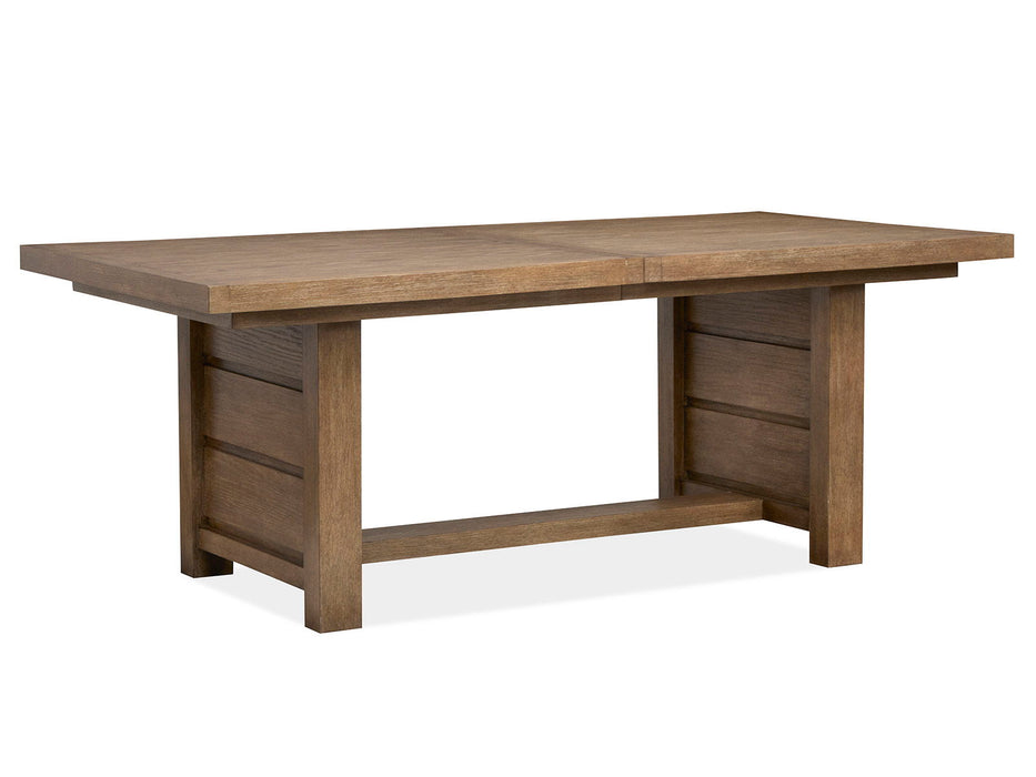 Plum Creek - Trestle Dining Table Set