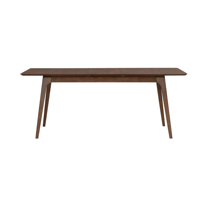 Space Savers - Rectangular Leg Table - Brown