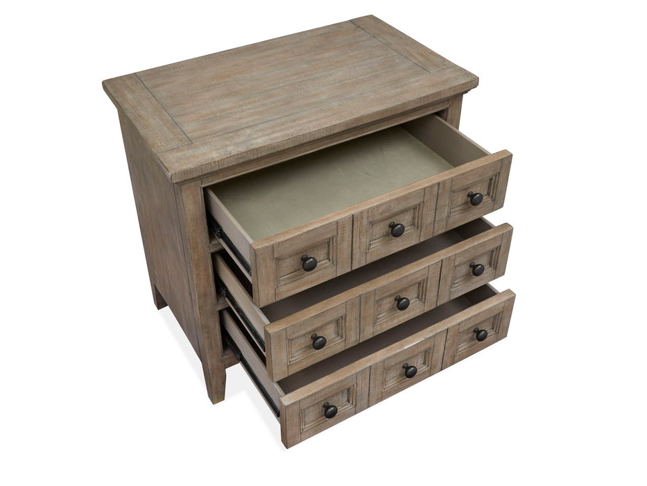 Paxton Place - Wood Drawer Nightstand - Dove Tail Grey
