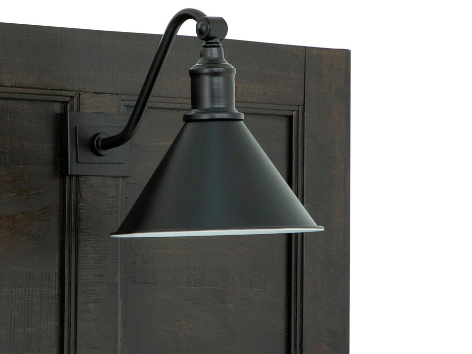 Westley Falls - Complete Lamp Panel Bed With Regular Rails