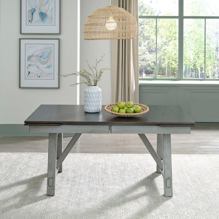 Newport - Trestle Table - Dark Gray