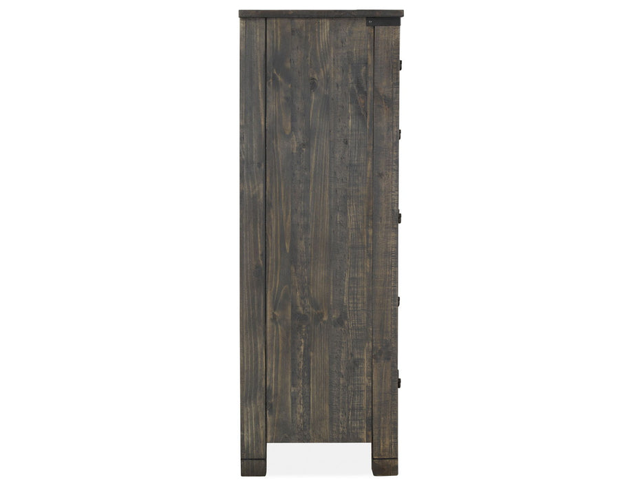 Abington - 5 Drawer Chest - Weathered Charcoal