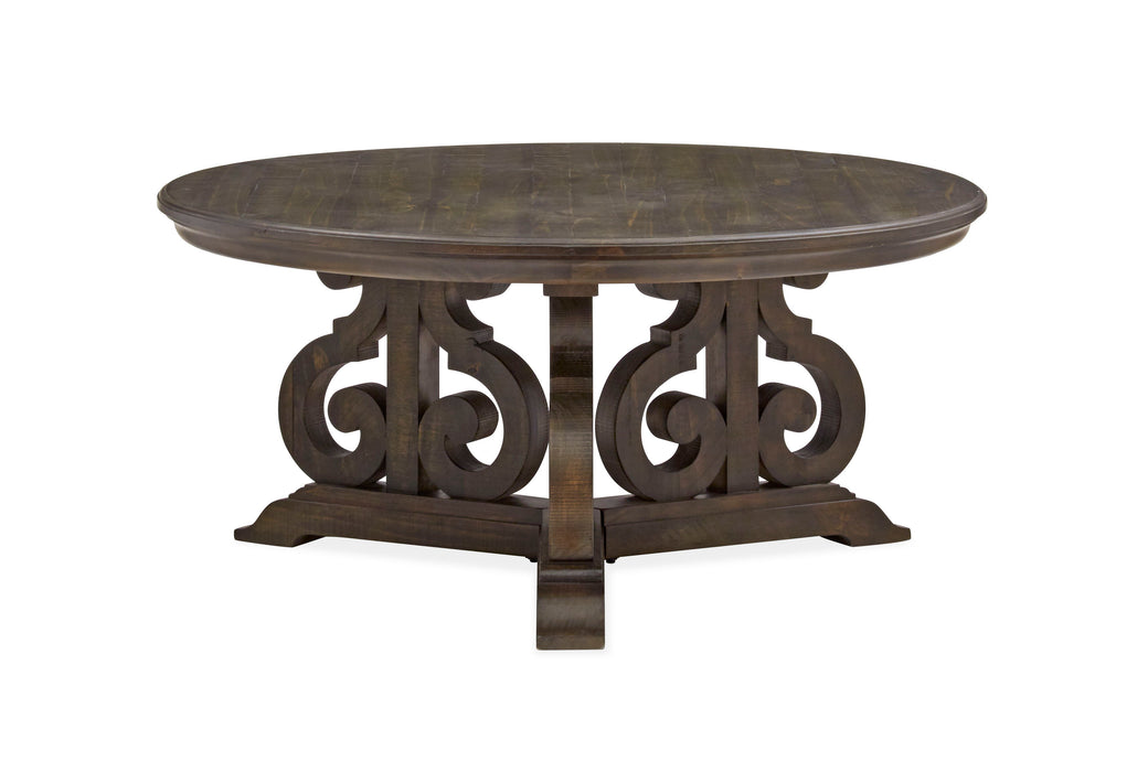 Bellamy - Round Cocktail Table - Dark Brown