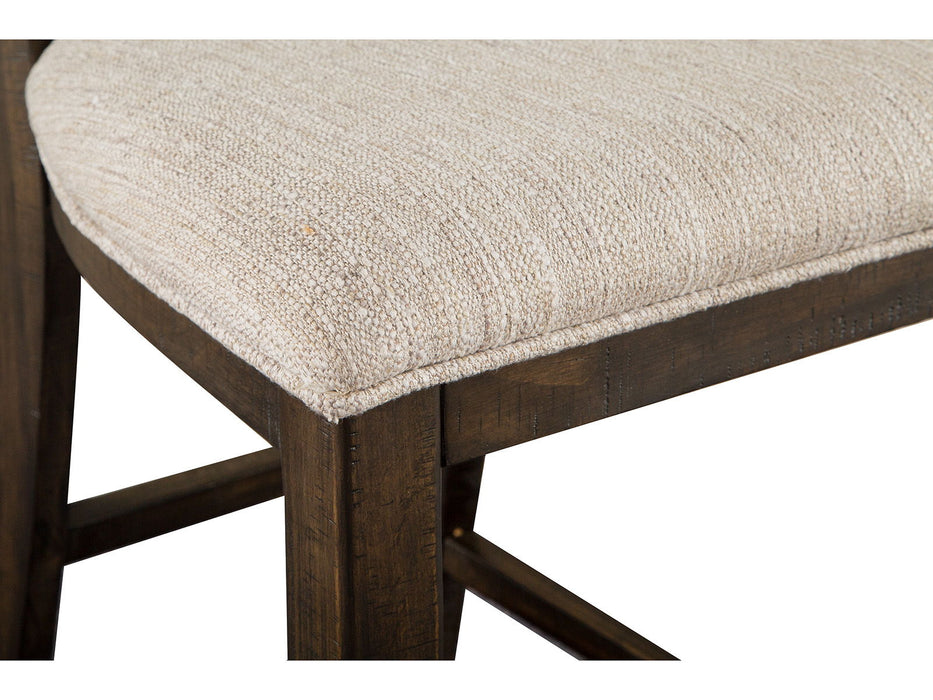 Westley Falls - Counter Chair With Upholstered Seat (Set of 2) - Graphite