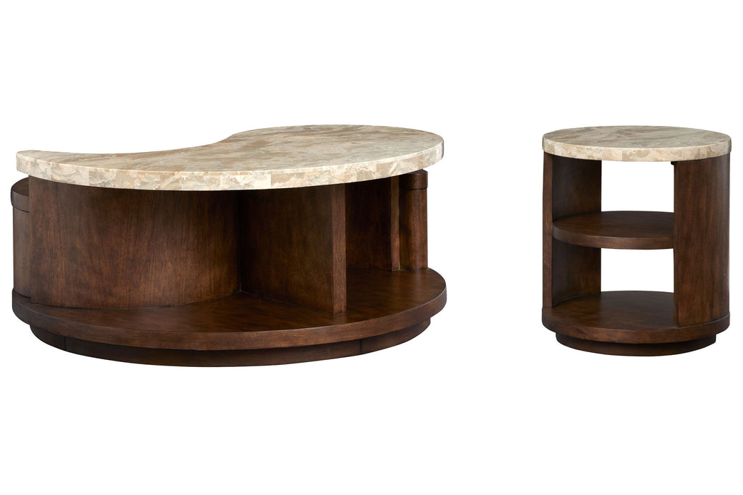 McPherson - Round Cocktail Table Set