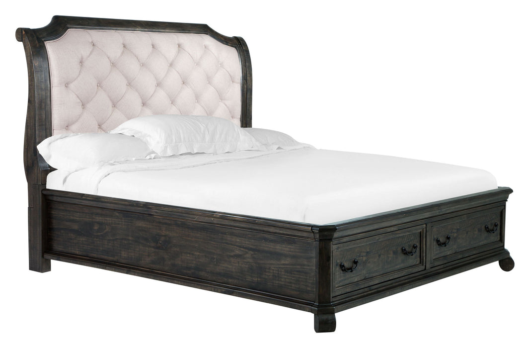 Bellamy - Sleigh Storage Bed Set