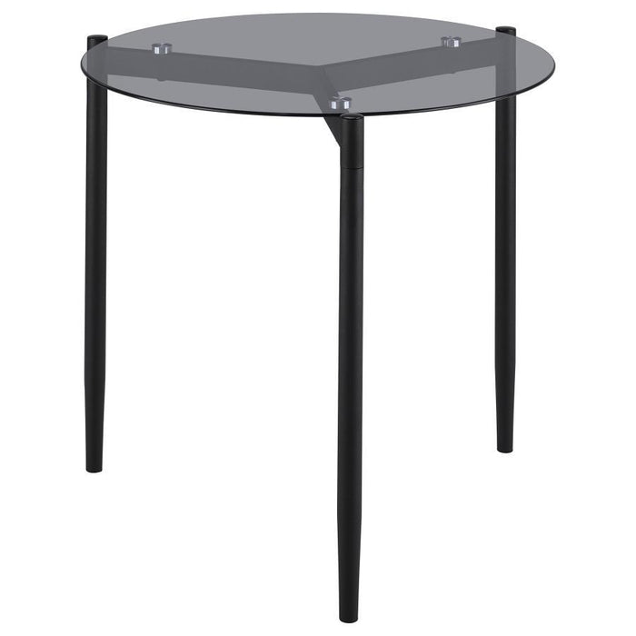 Rosalie - Round Smoked Glass Top Table