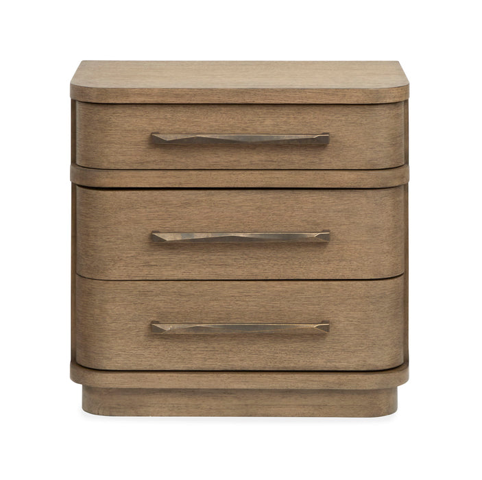 Thorne - Drawer Nightstand - Amber Brown