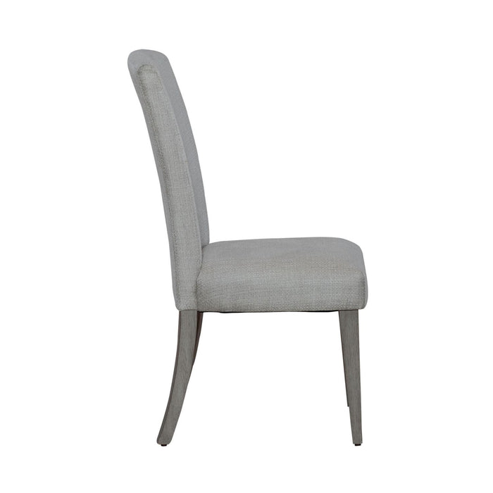Palmetto Heights - Upholstered Side Chair - Shell White & Driftwood
