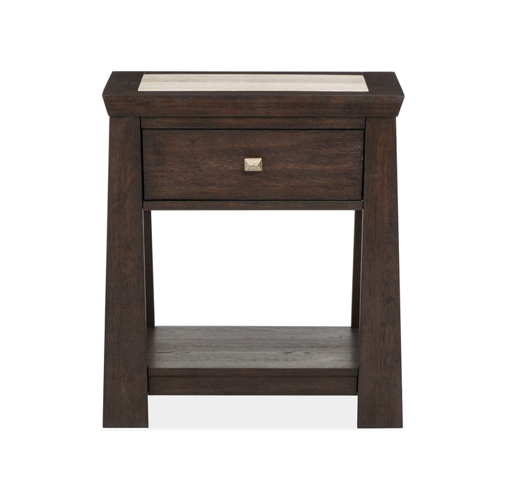Tauren - Open Nightstand - Coffee Bean