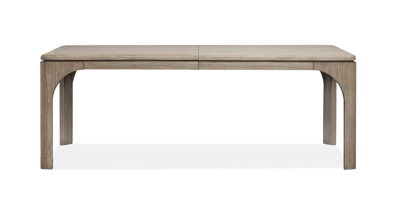 Braelyn - Extendable Rectangular Dining Table - Dorian Grey