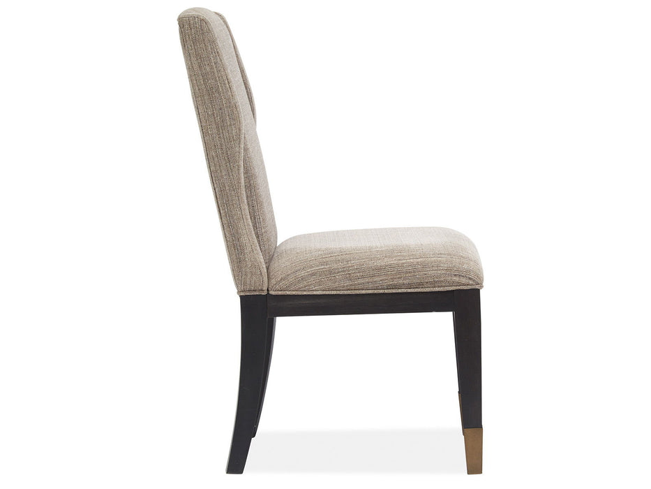 Ryker - Upholstered Host Side Chair (Set of 2) - Homestead Brown