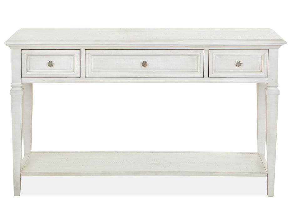 Newport - Rectangular Sofa Table - Alabaster