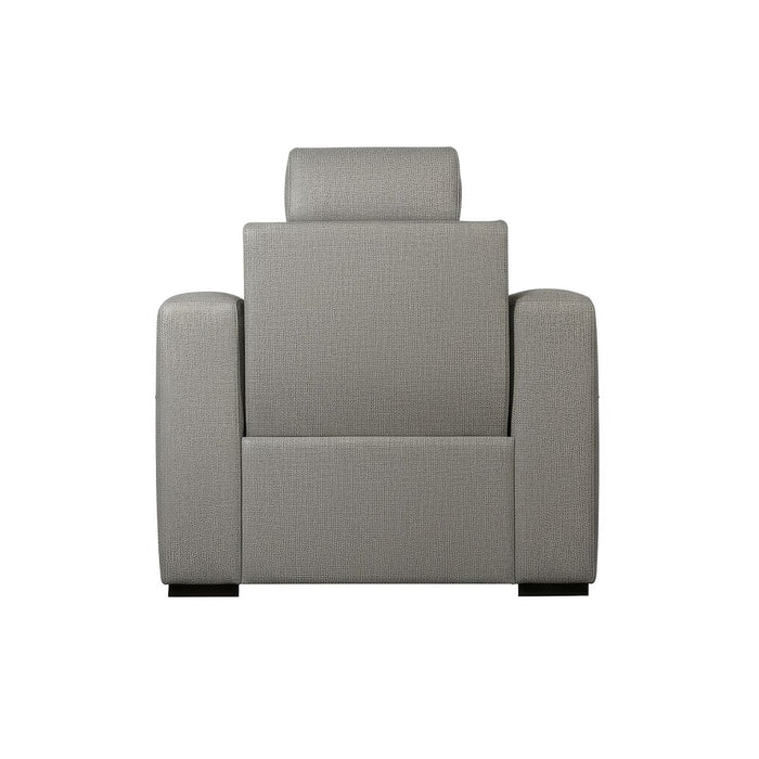 Archer - Loveseat With Power Footrest & ZW - Hampstead Dove