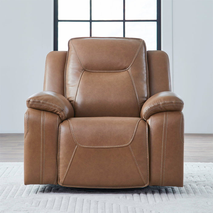 Callihan - Swivel Glider Recliner P3 - York Butternut