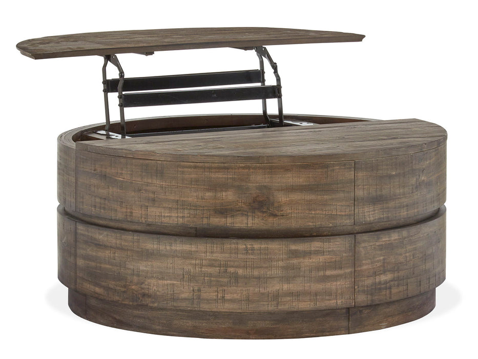 Baisden - Round Lift Top Cocktail Table Set