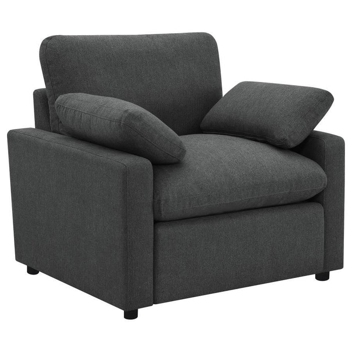 Collins - Upholstered Power Recliner Chair