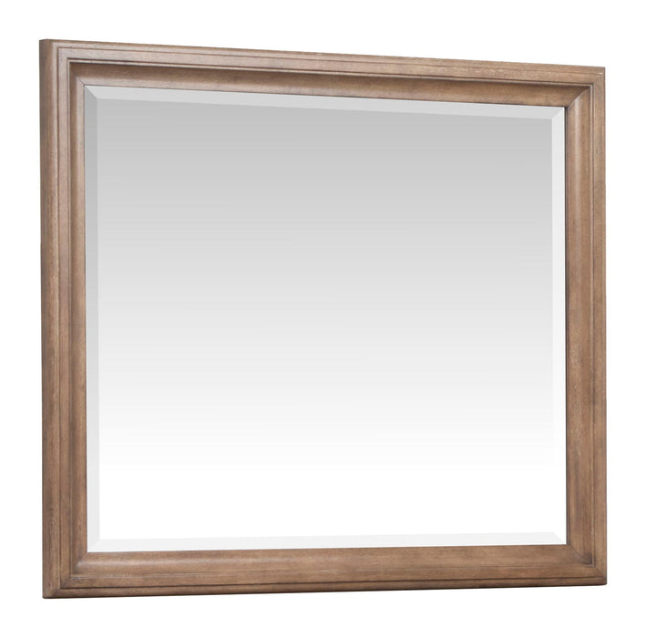 Adler Court - Landscape Mirror - Florentine Walnut