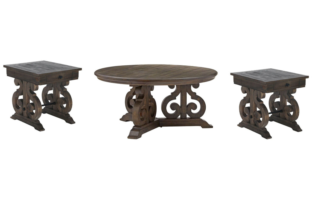 Bellamy - Round Cocktail Table Set