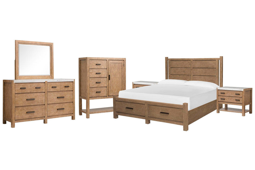 Plum Creek - Panel Storage Bedroom Set