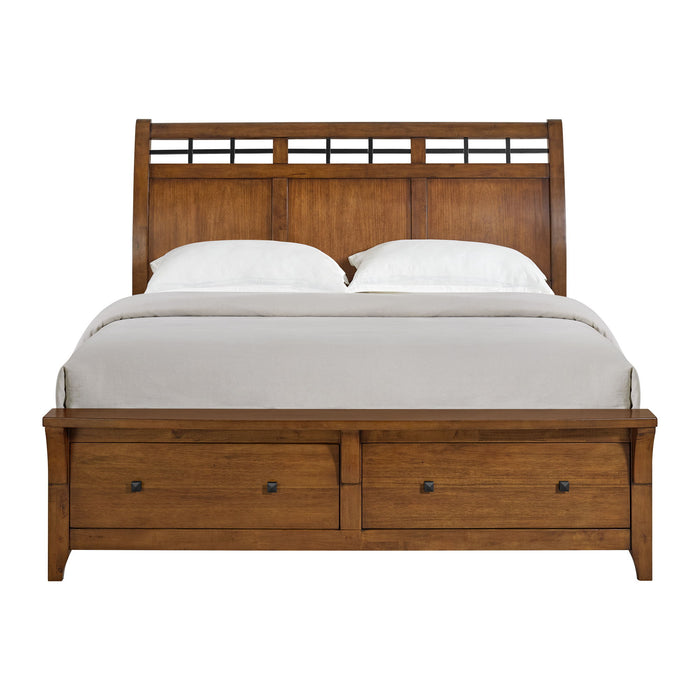 Gage - Sleigh Storage Bed