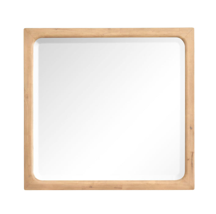 Somerset - Landscape Mirror - Butternut