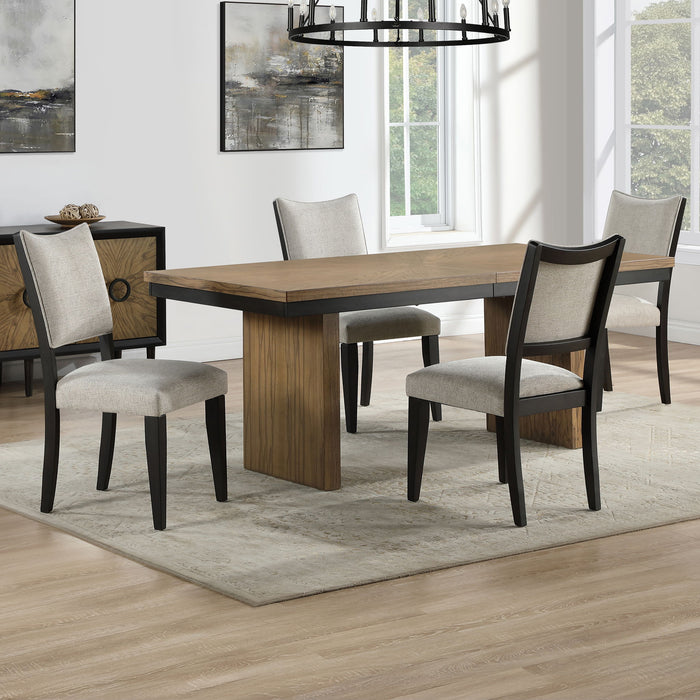 Roatan - 5 Piece Table Dining Set - Brown
