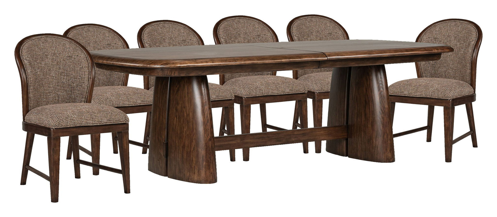 Belville - Extendable Trestle Dining Table Set