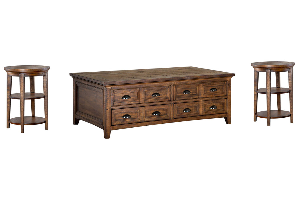 Bay Creek - Lift Top Storage Cocktail Table Set