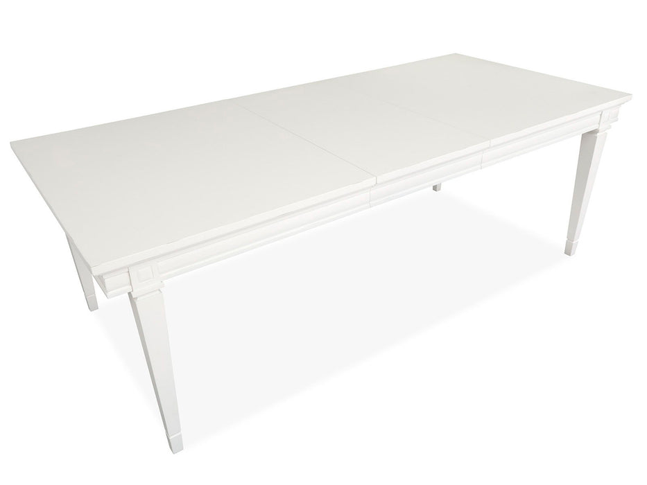 Willowbrook - Extendable Rectangular Dining Table - Egg Shell White