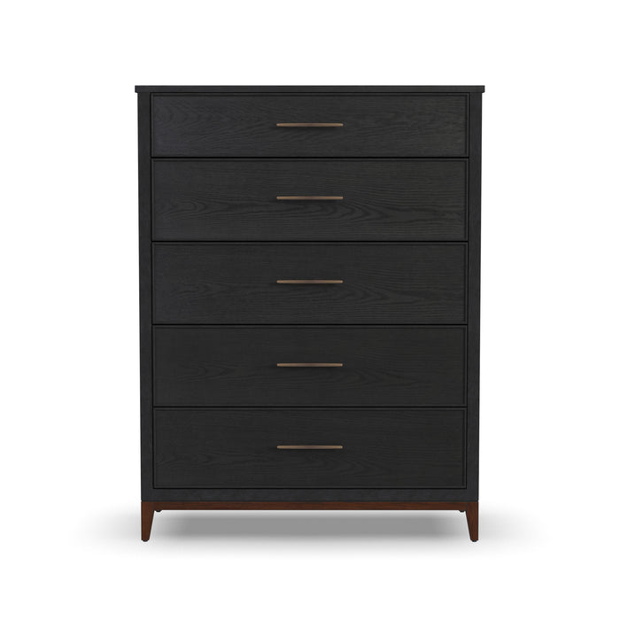 Waterfall - Drawer Chest - Black