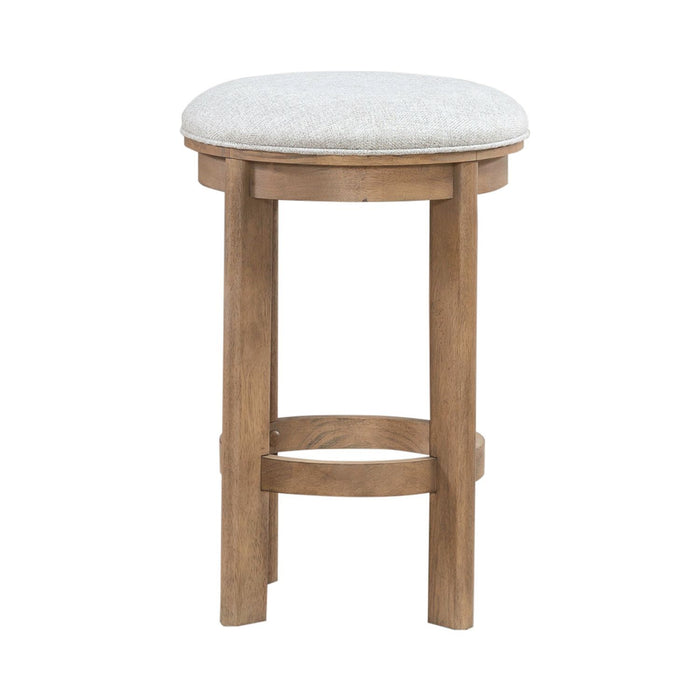 Ballentine - Upholstered Console Stool - Brown