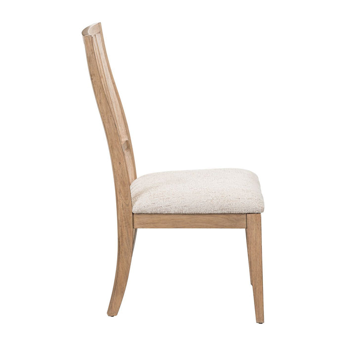 Haven Hills - Spindle Back Side Chair (RTA) - Camel Beige