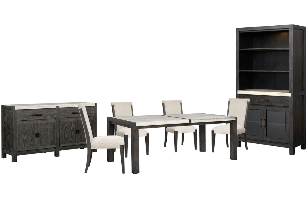 Plum Creek - 7 Piece Rectangular Dining Table Set