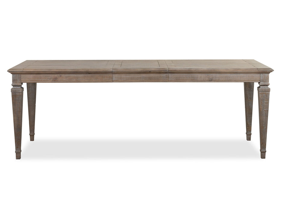 Lancaster - 6 Piece Extendable Rectangular Dining Table Set