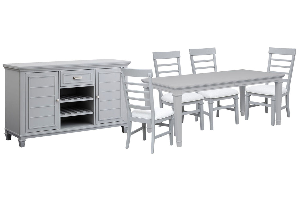Charleston - Extendable Rectangular Dining Table Set
