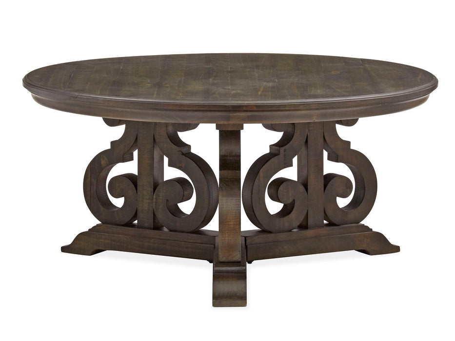 Bellamy - Round Cocktail Table - Peppercorn